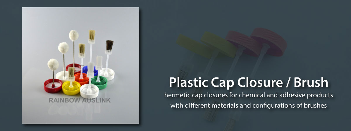 Plastic Cap Closure / Brush
